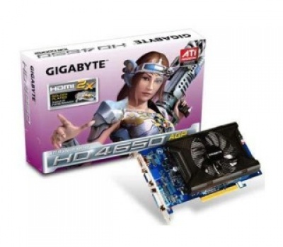 Imagine Placa video Gigabyte ATI Radeon HD 4650 AGP 1Gb R465D2-1GI
